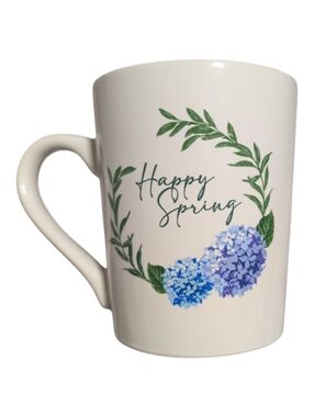 Happy Sprig Floral Print Mug